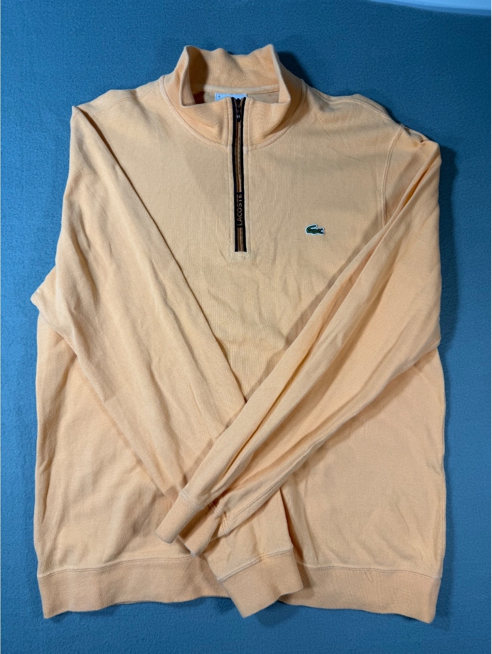 Vintage Lacoste Half-Zip Pullover Size 4